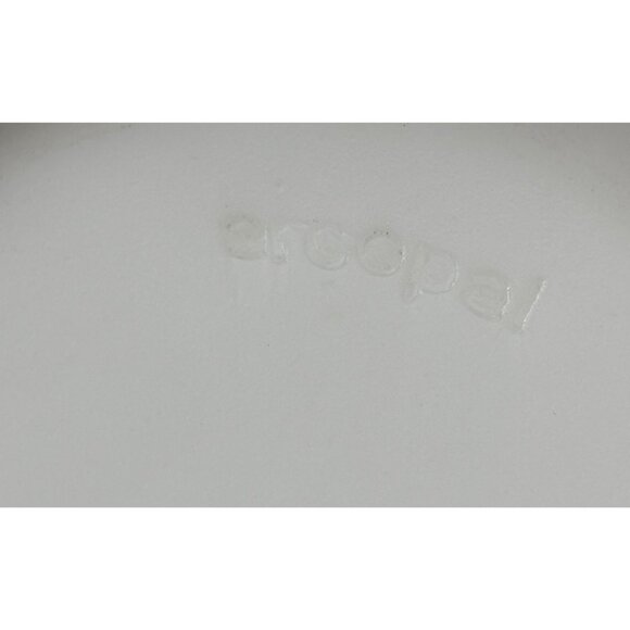 Set Of 3 Vintage Arcopal France Floral White Milk Glass Bowls - Picture 5 of 6